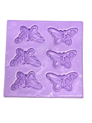 F1575 molde de silicone borboletas confeitaria biscuit