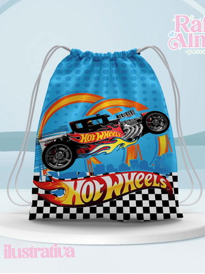 Mochila hot wheels
