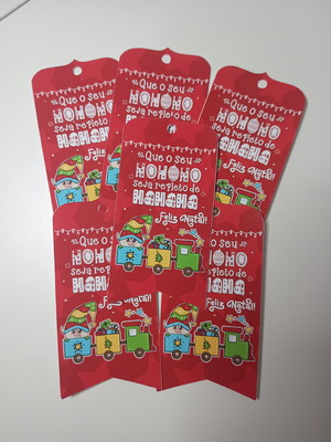 Tag natal personalizada 001