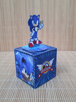 Caixa cubo sonic
