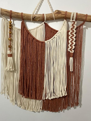 Painel macrame organic