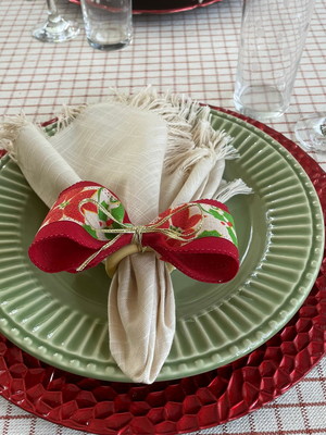Toalha de mesa xadrez