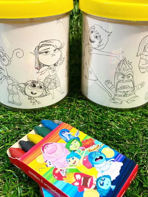 Caneca de colorir personalizada