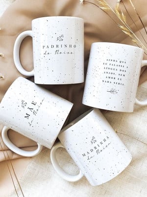 50 canecas de cerâmica personalizadas para brinde