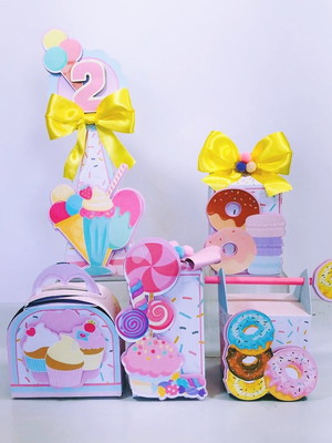 Personalizados doces 40 caixas