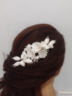 Arranjo para noivas – flores porcelana fria