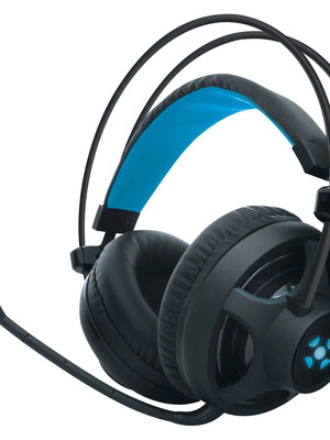 Headset gamer fortrek h2 p2 + usb com led azul