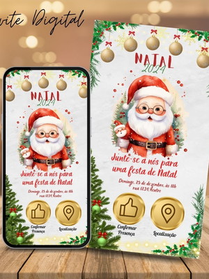 Convite digital e interativo- festa de natal m5