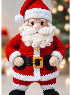 Amigurumi perfeito papai noel de crochê receita em portuguê