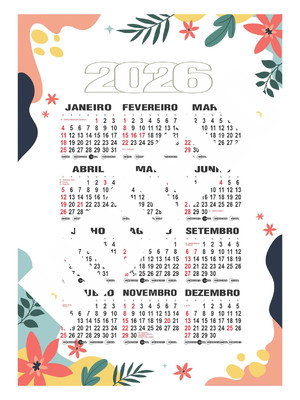 Arquivo digital calendário 2026 editável em corel md 02