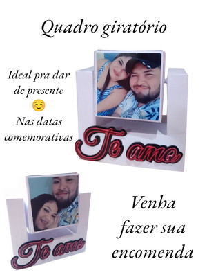 Quadro giratório personalizado