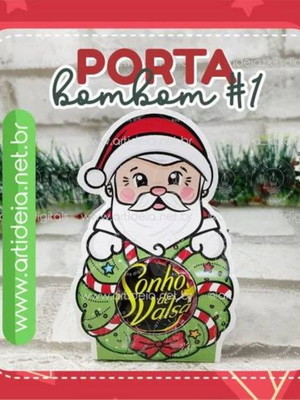 Porta bombom natal