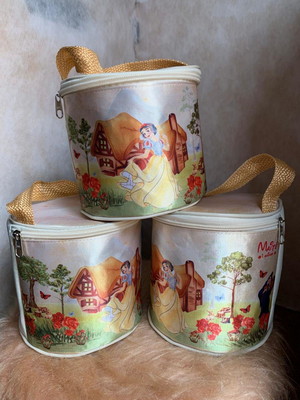 Frasqueira personalizada branca de neve