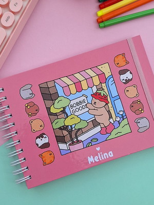 Livro de colorir bobbie goods