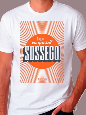 Camiseta sossego