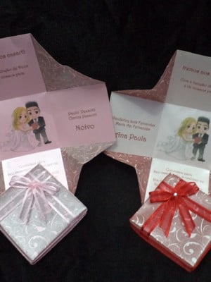 Convite casamento personalizado