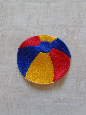 Patch bordado termocolante bola