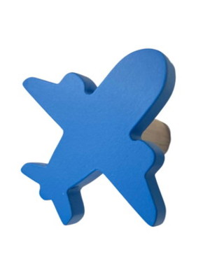 Gancho cabideiro infantil avião boeing