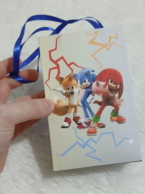 Sonic 3 sacolinha personalizada