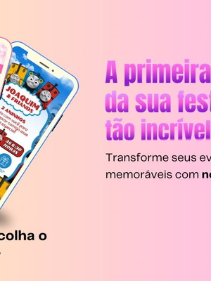 Convite com botão interativo