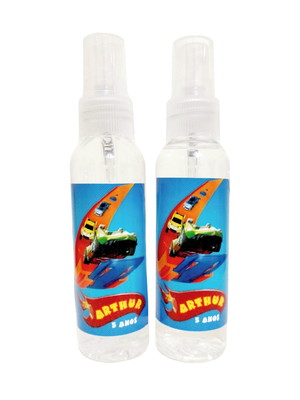 Mini-higienizador de 60ml - spray - festa infantil