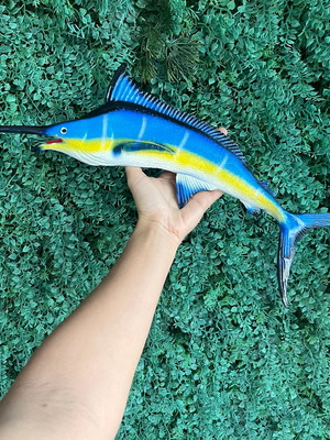 Peixe parede fibra