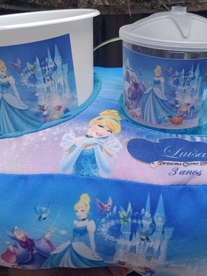 Kit almofada cinema personalizado (todos os temas)