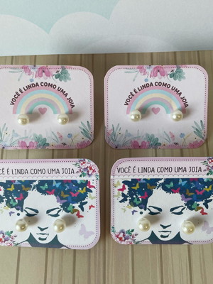 Brinco mimo lembrancinha personalizada dia da mulher