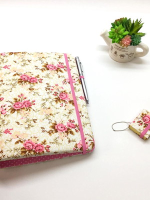Fichário a5 almofadado - personalizado