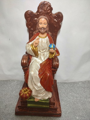 Imagem cristo rei 29cm