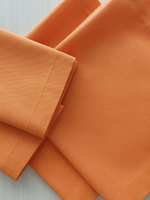 Guardanapo laranja kit com 2