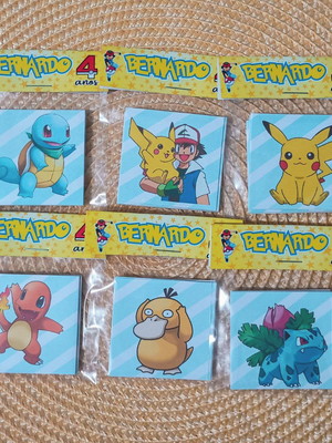Jogo da memória pokemon lembrancinha personalizada
