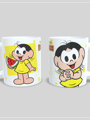 Caneca personalizada magali turma da mônica - branca