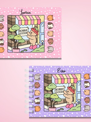 Livro de colorir bobbie goods corações 50 desenhos