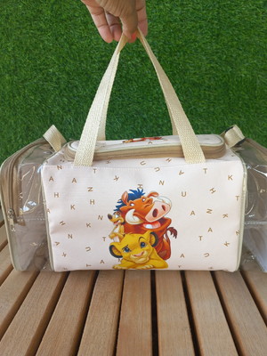 Mala viagem com bolso duplo