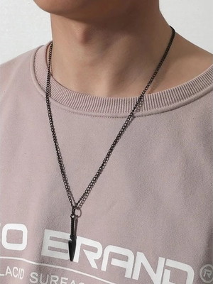 Colar masculino cordão modelo exclusivo preto black