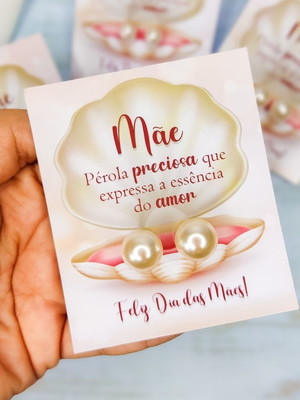 Brinco mimo lembrancinha personalizada dia das mães