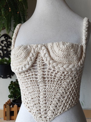 Corselet crochet