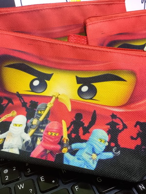 Necessaire lembrancinha ninja go