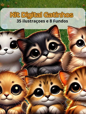 Kit digital gatinhos