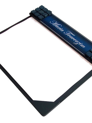 Risque e rabisque a4 personalizado azul escuro pastilhas