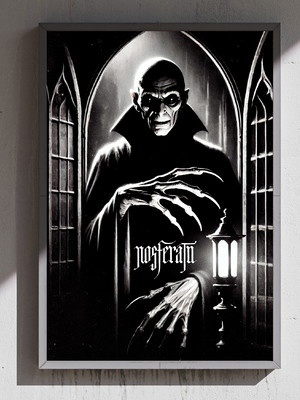 Poster do filme nosferatu, terror, suspense