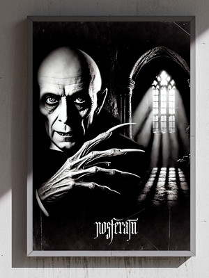 Poster do filme nosferatu, terror, suspense
