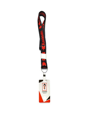Cordão personalizado com crachá kit com 30 unidades