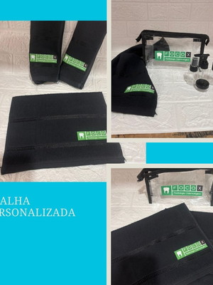 75 toalha personalizada com logomarca academia,nome, empresa