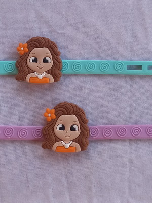 Pulseira moana- lembrancinha festa infantil