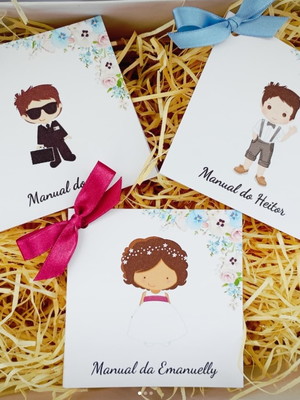 Manual de daminha, pajem, segurança das aliança e florista