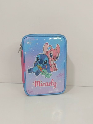 Estojo escolar g 24 lapis sintetico personalizado
