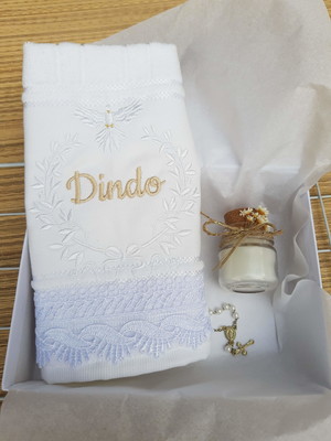 Kit convite padrinhos batizado