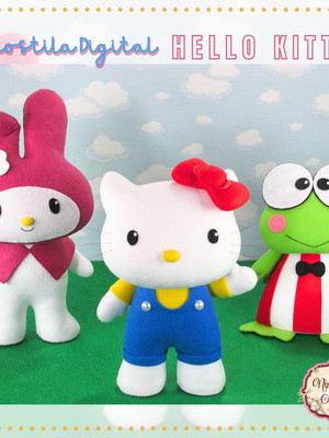 Apostila digital hello kitty